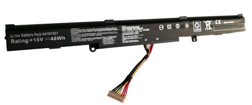 Recambio de Batería para portátil  ASUS GL752VWM-Series