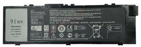 Recambio de Batería para portátil  DELL Precision-7720