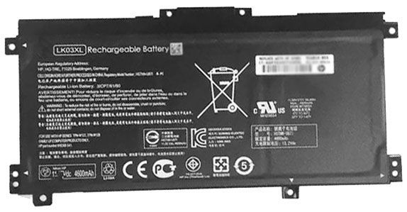 Recambio de Batería para portátil  HP TPN-W128