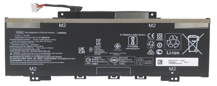 Recambio de Batería para portátil  HP M24648-005
