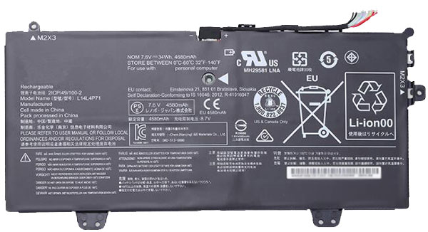 Recambio de Batería para portátil  Lenovo L14M4P71