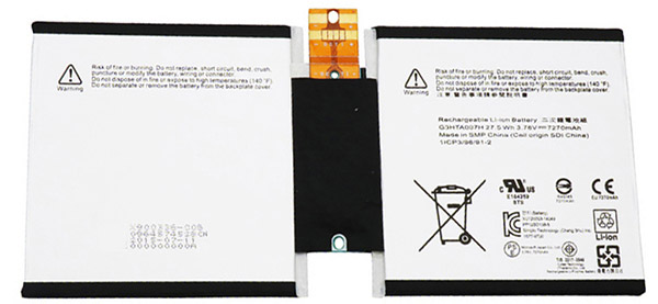 Recambio de Batería para portátil  Microsoft G3HTA003H